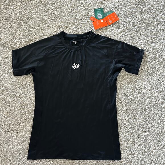 Men's YoungLA 474 speed compression athletic gym stretch, XL, NWT, Black - Picture 1 of 8